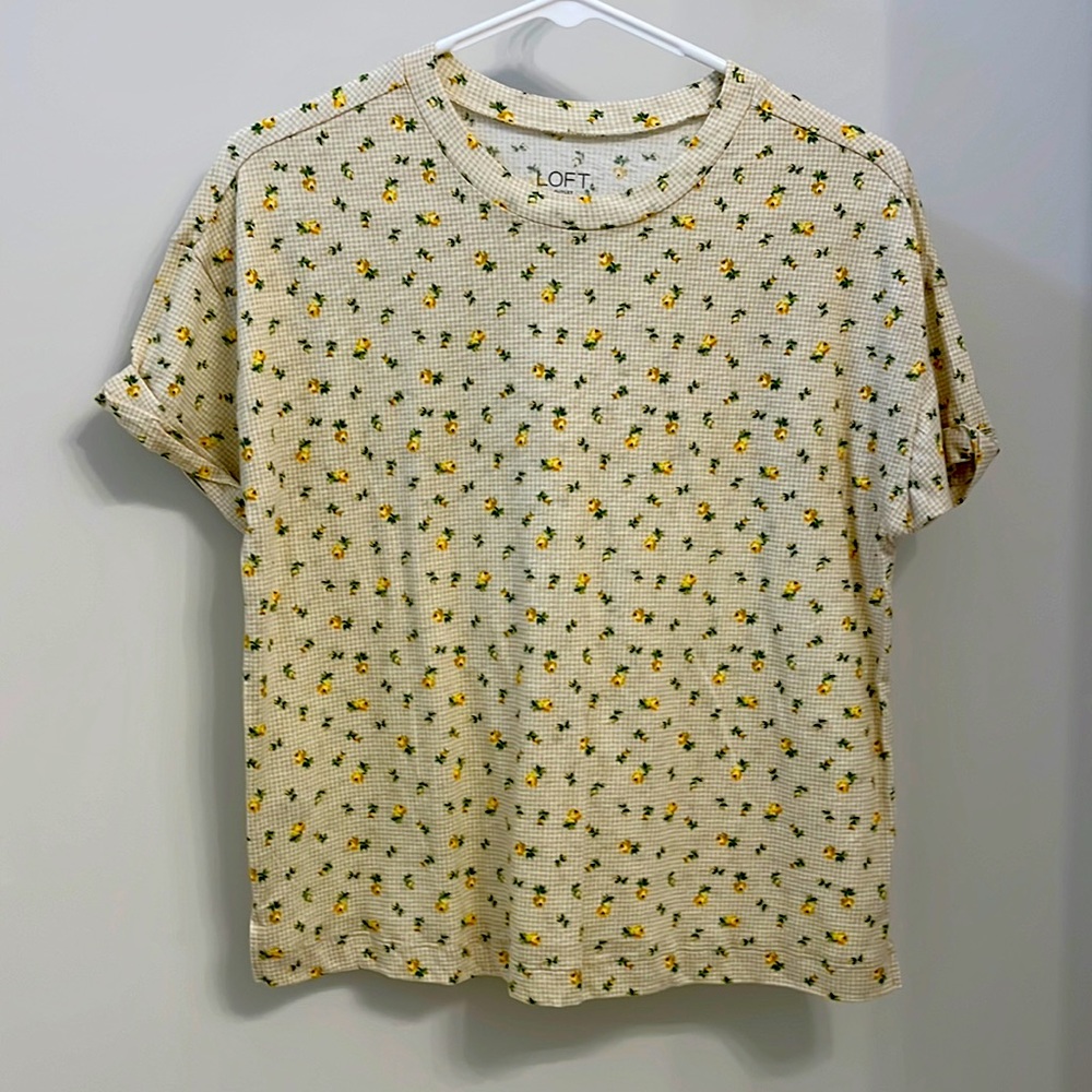 Loft short sleeve top